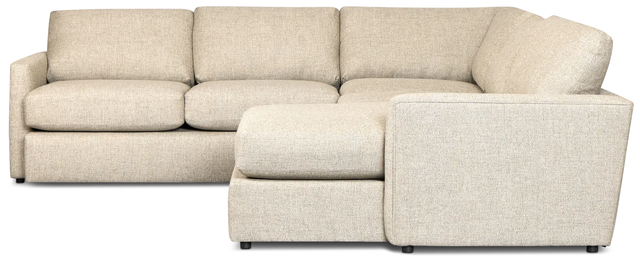 Maxwell Dark Gray Fabric Medium Right Chaise Sectional Maxwell Dark Gray Fabric Medium Right Chaise Sectional
