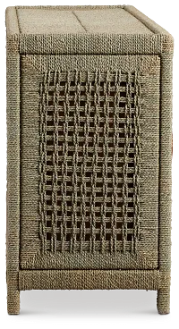 Costas Mid Tone Woven Cabinet