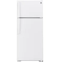 Ge 18 Series White Top Freezer Refrigerator