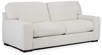 Veronica 90" White Down Sofa