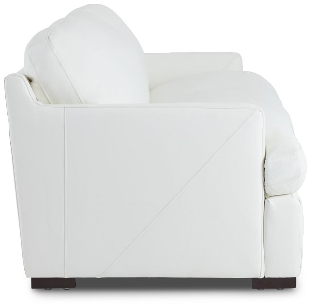 Amari White Leather Sofa (3)