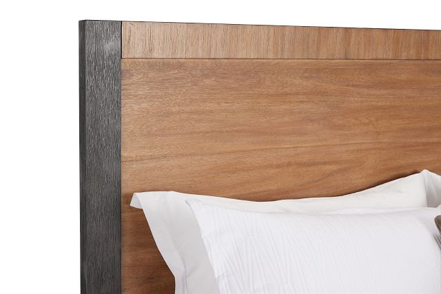 Jackson Two-tone Panel Bed
