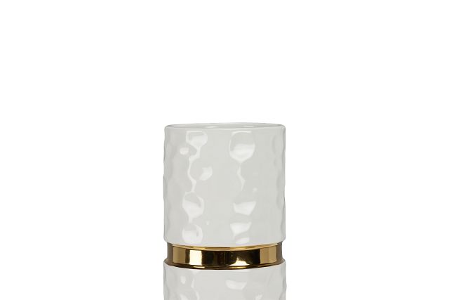 Celine White Tall Vase