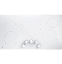 Ge 3036 Series White 36" Electric Cook Top