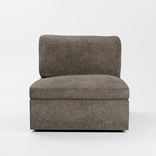 Destin Elite Brown Fabric Swivel Chair
