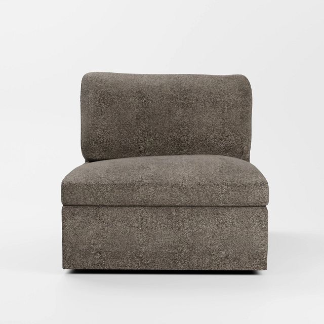 Destin Elite Brown Fabric Swivel Chair