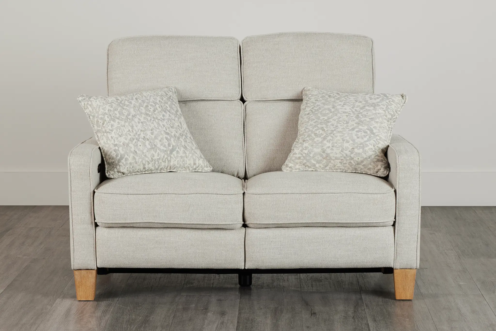 Bayside Light Beige Fabric Power Reclining Loveseat Bayside Light Beige Fabric Power Reclining Loveseat