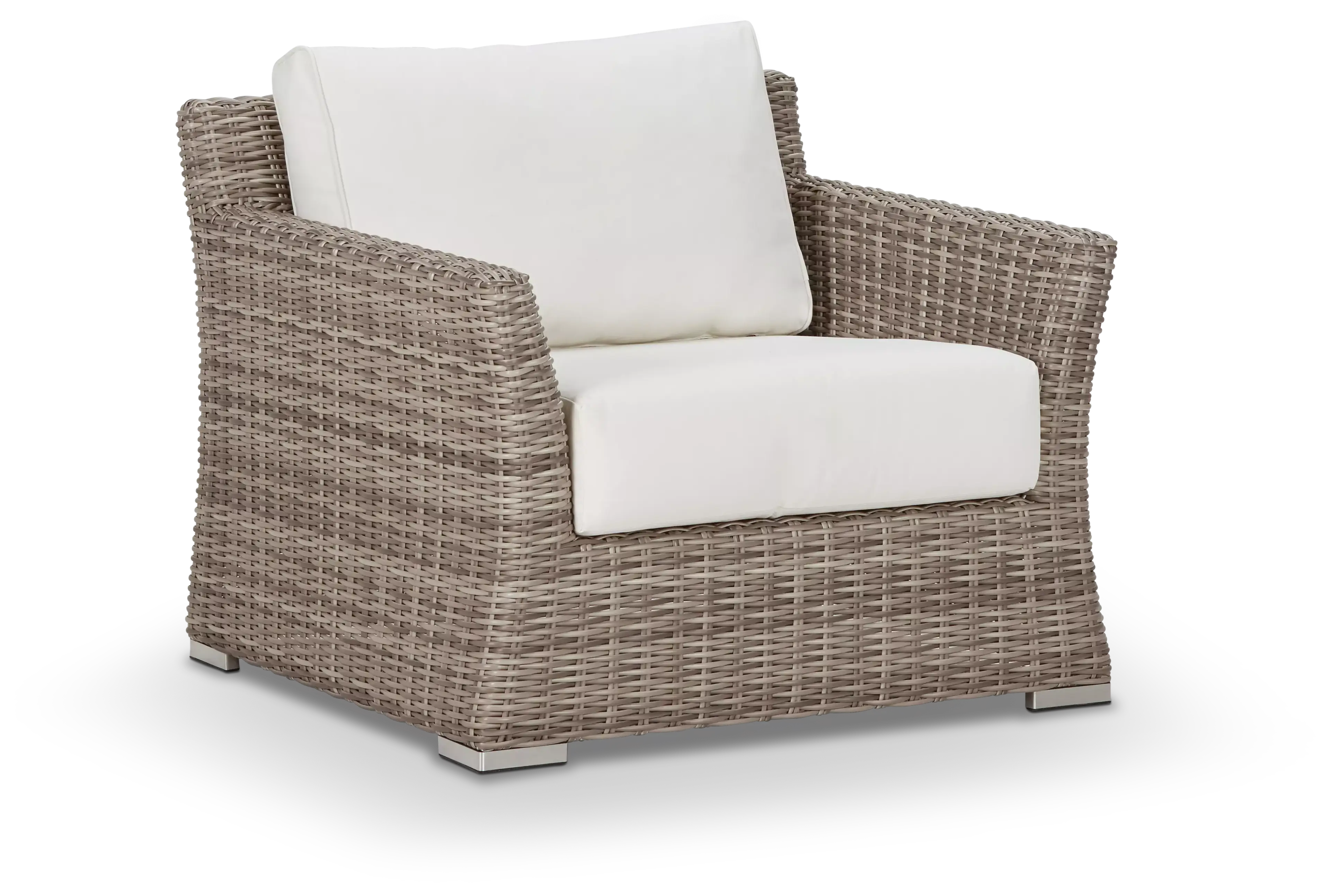 Raleigh White Woven Chair Raleigh White Woven Chair