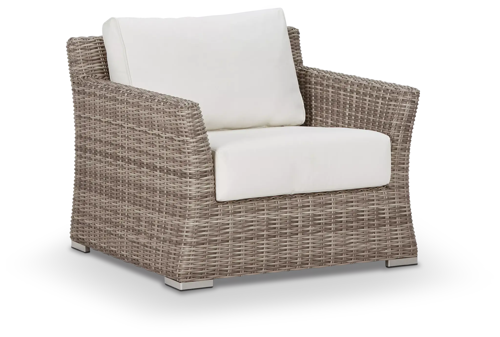 Raleigh White Woven Chair Raleigh White Woven Chair