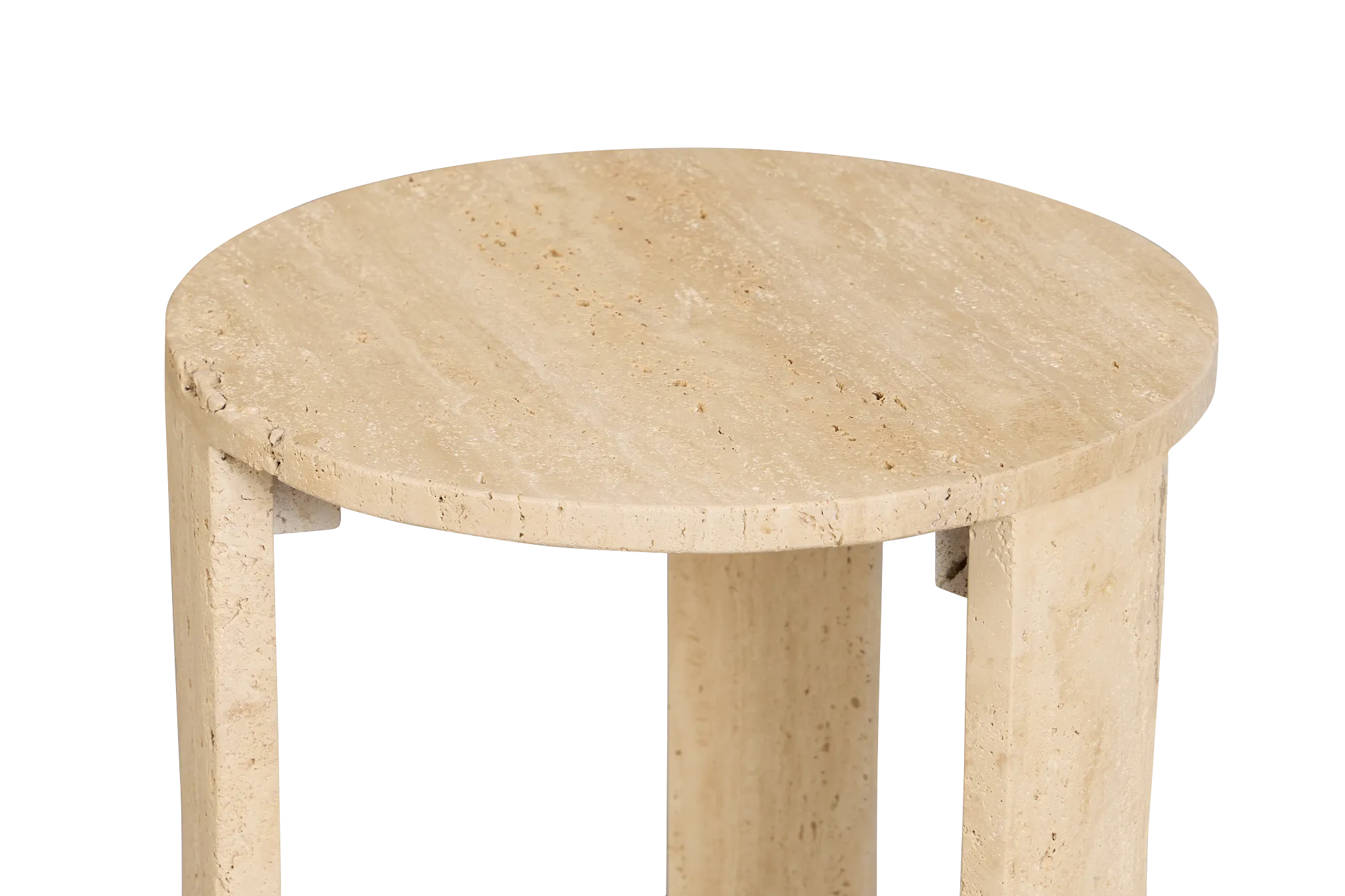 Appel Ivory Stone Accent Table