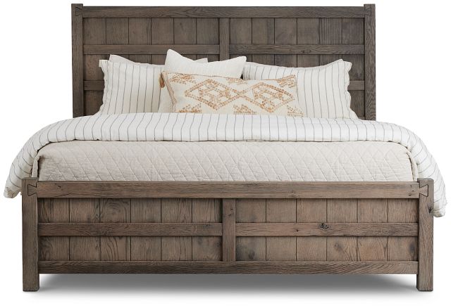 Salt Lake Gray Panel Bed