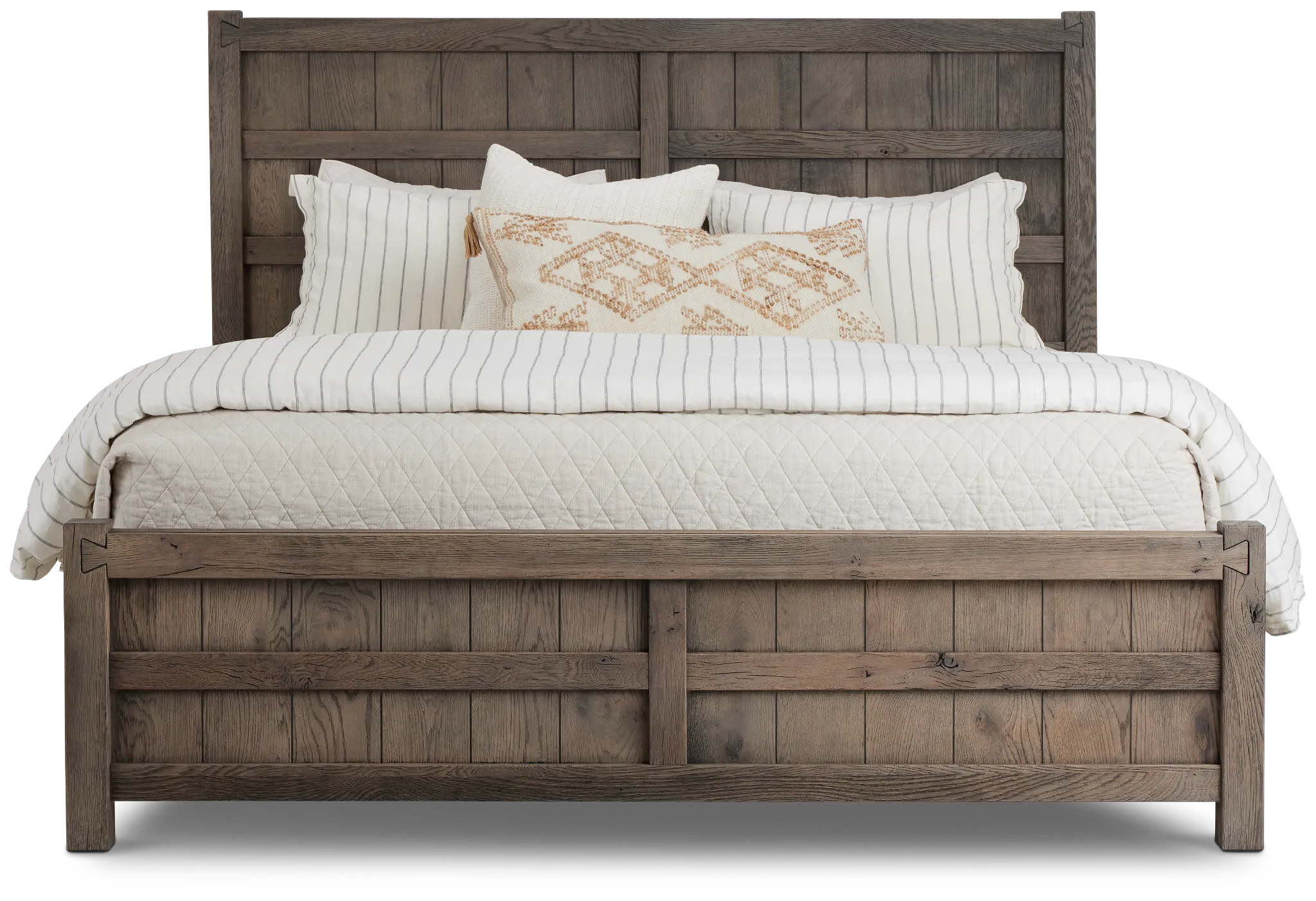 Salt Lake Gray Panel Bed