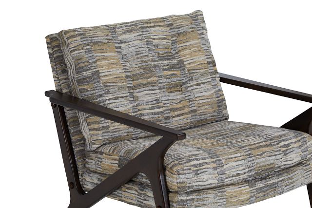 Archer Multicolored Fabric Accent Chair (5)