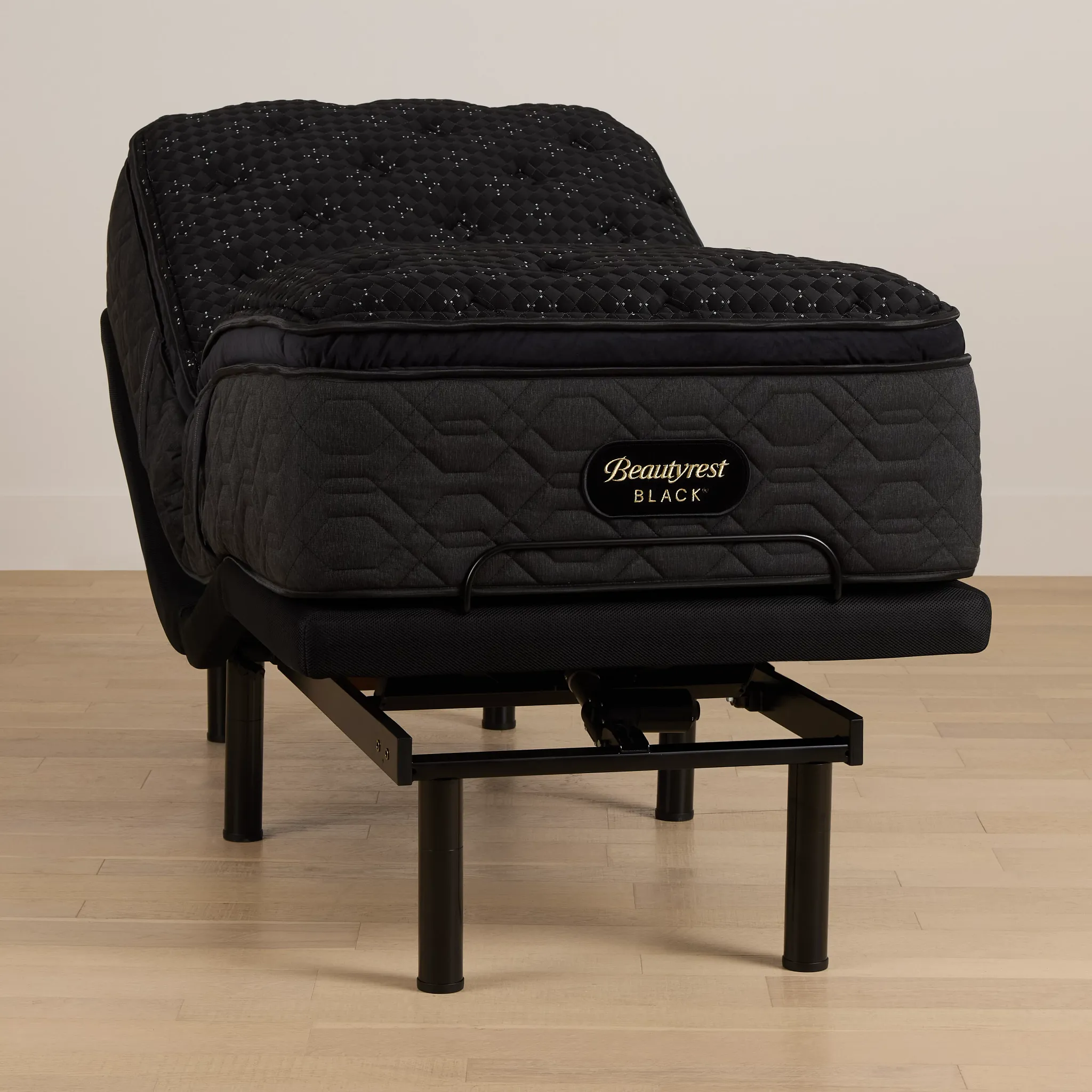 Beautyrest Black Series Three Medium Deluxe Adjustable Mattress Set