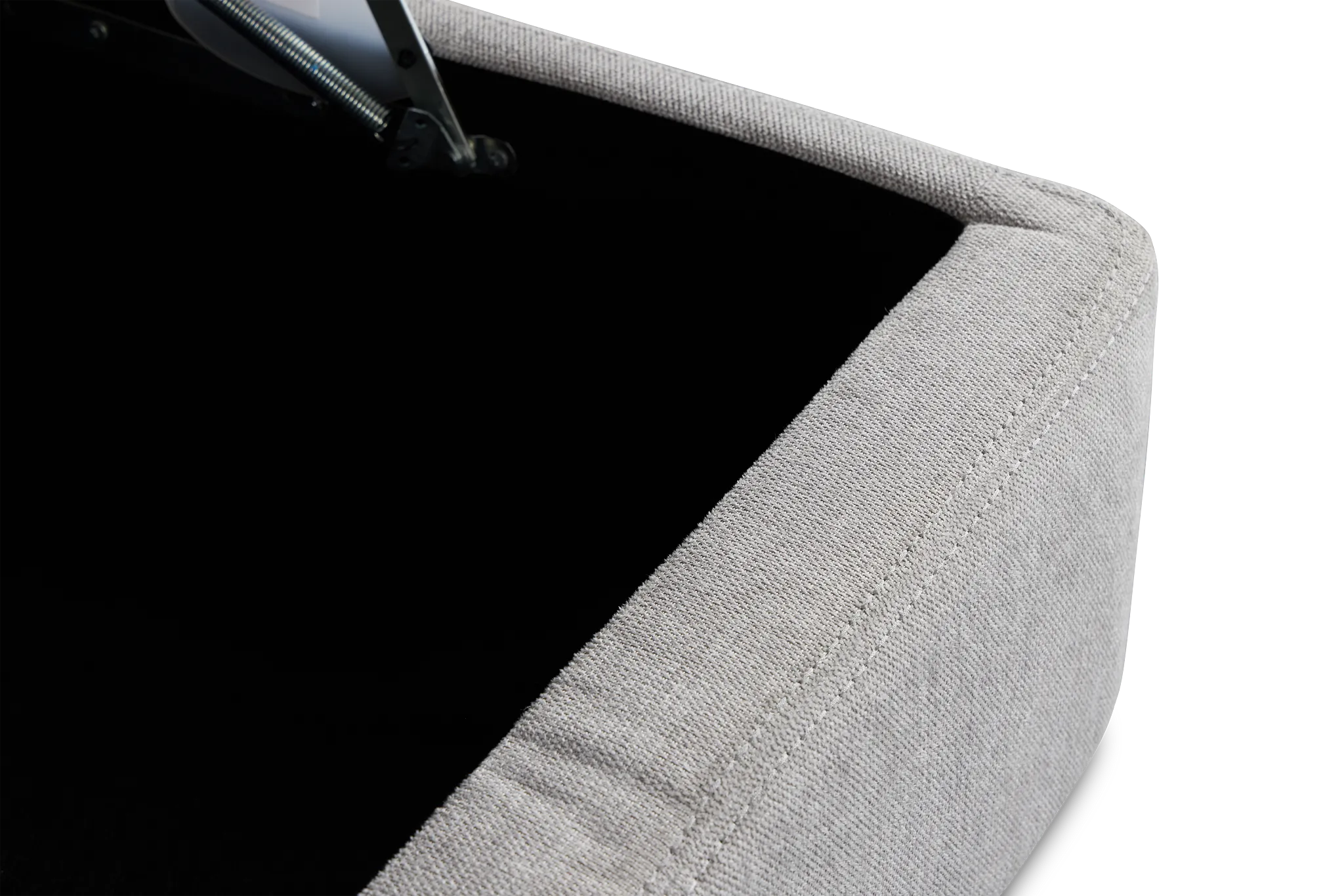 Callum Light Gray Storage Small Left Dual Power Chaise Sleeper Sectional