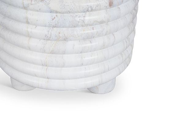 Varsha White Large Planter