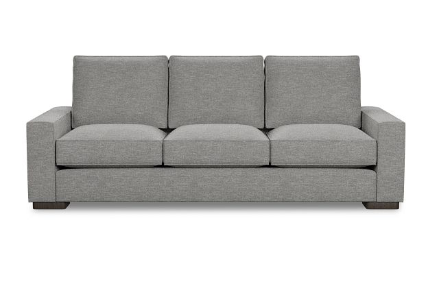 Edgewater Victory Gray 96" Sofa W/ 3 Cushions