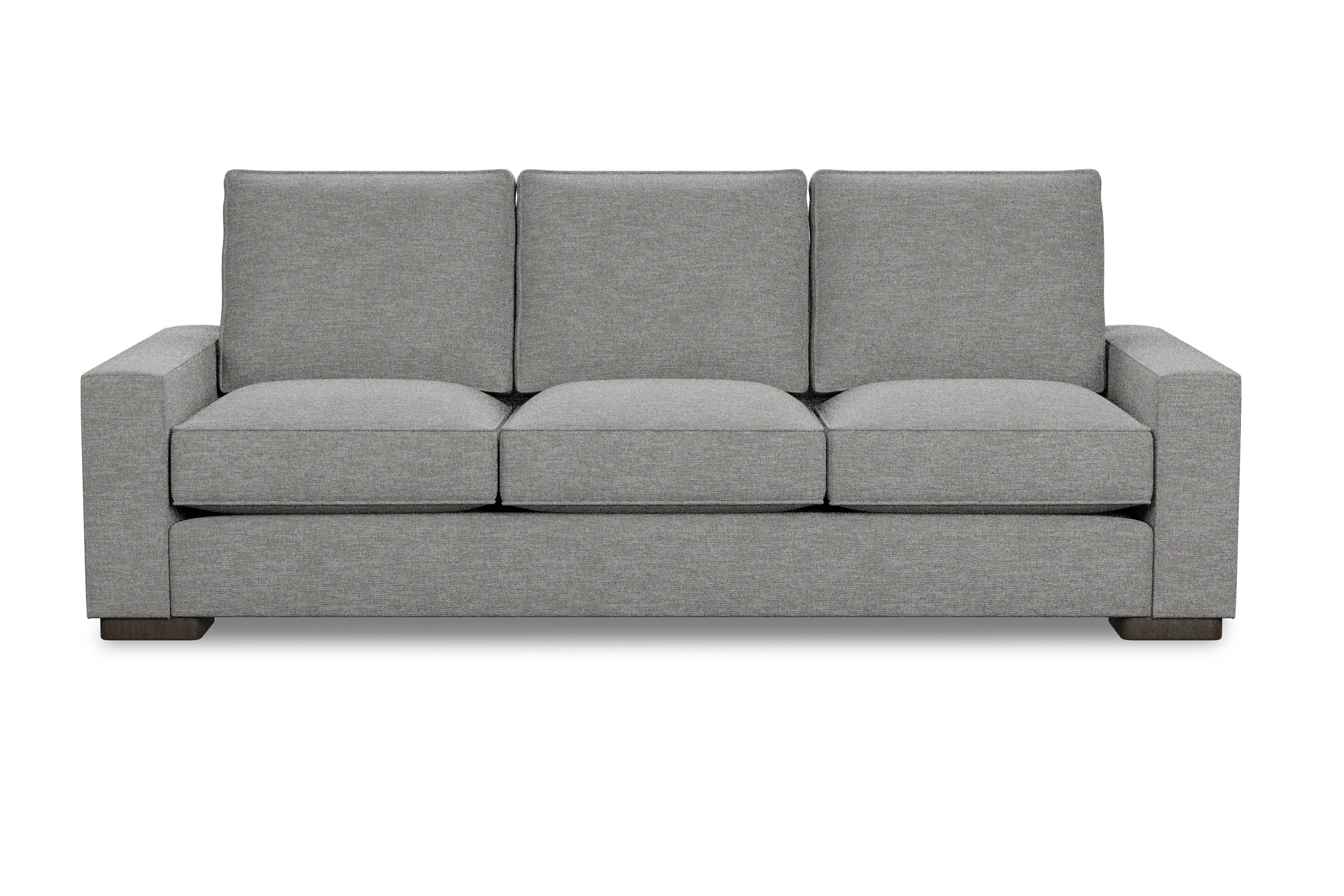 Edgewater Victory Gray 96" Sofa W/ 3 Cushions