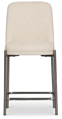 Avondale Light Beige 24" Upholstered Barstool