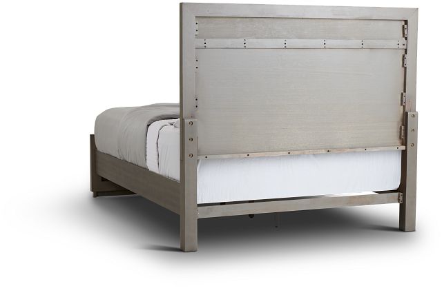 Zurich Gray Panel Bed