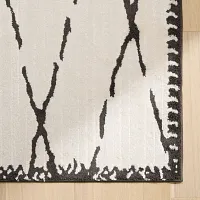 Setter White 5x8 Area Rug