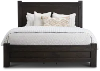 Salt Lake Dark Tone Poster Bed