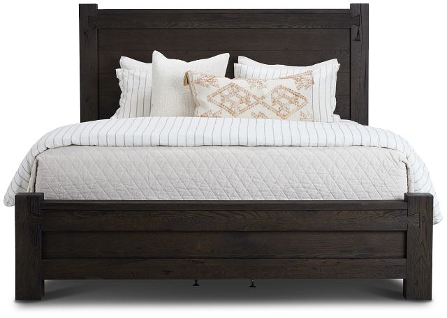 Salt Lake Dark Tone Poster Bed