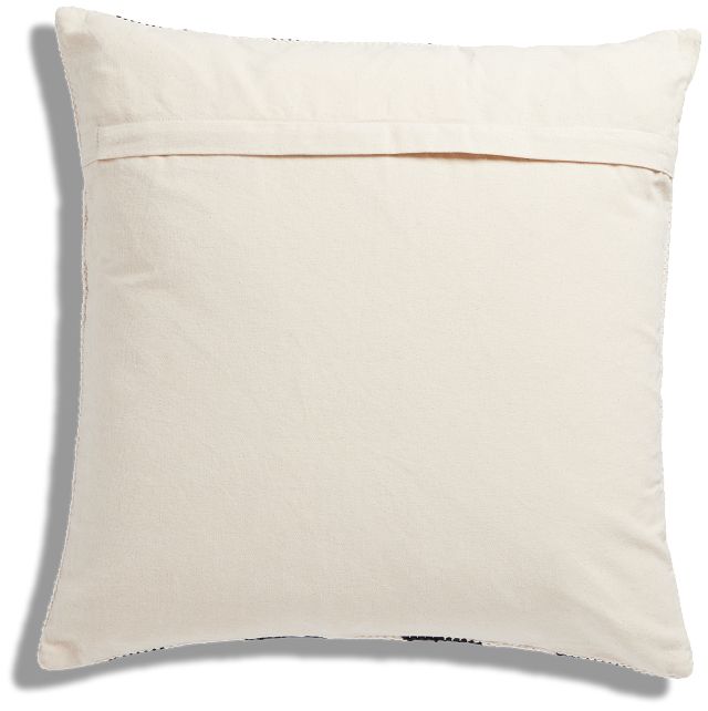 Clover Ivory 22" Accent Pillow