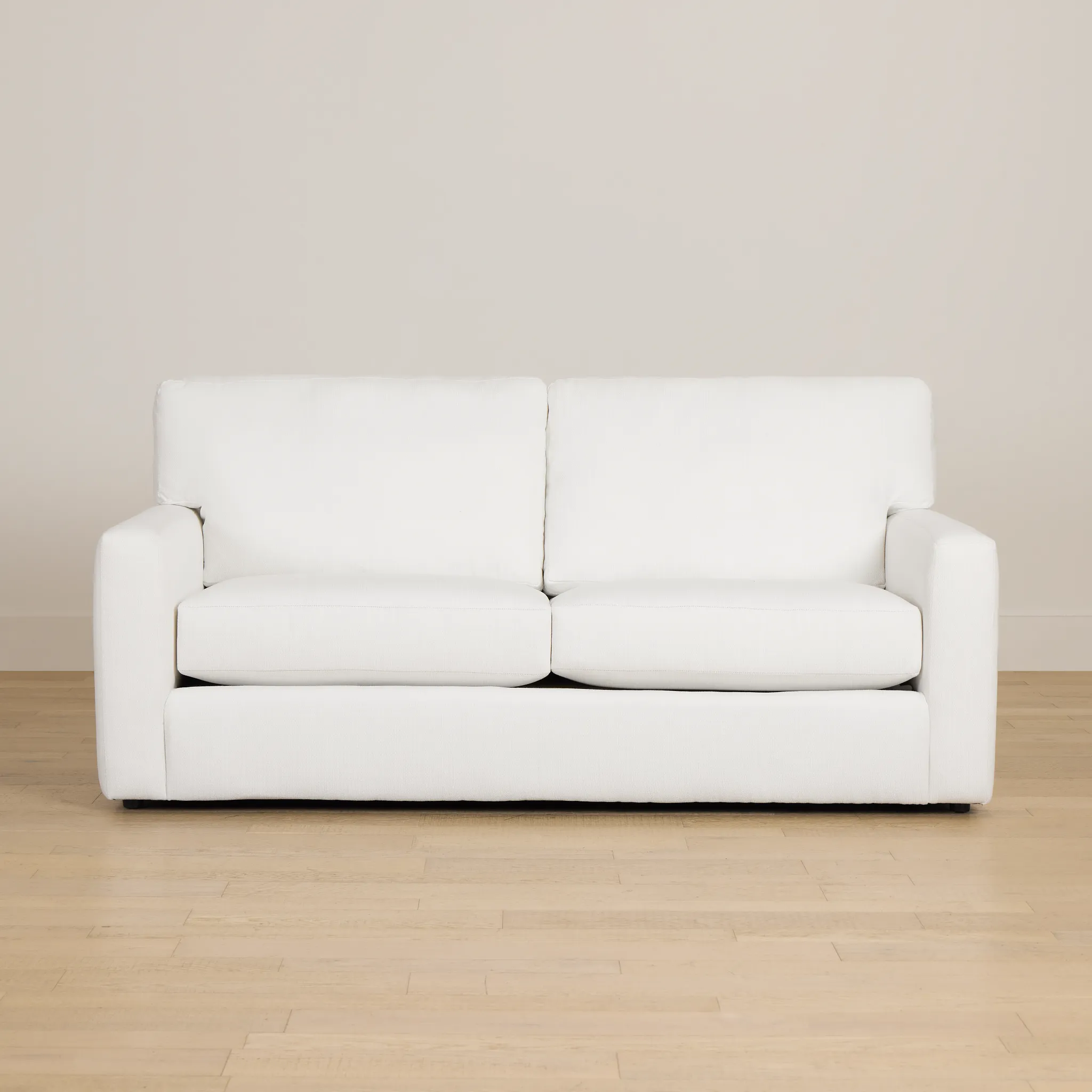Rhodes White Fabric Sofa
