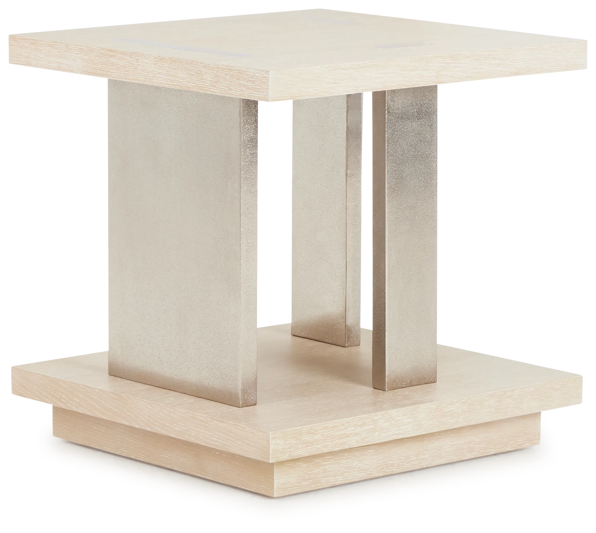 Costa Light Tone Square End Table
