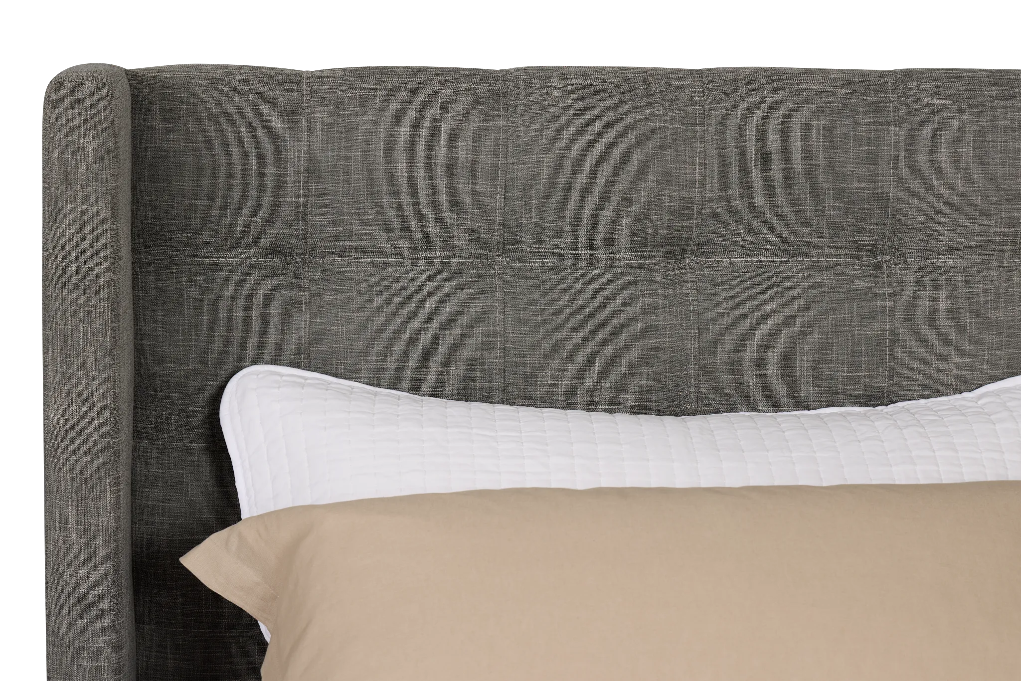 Chatham Gray Low Platform Storage Bed