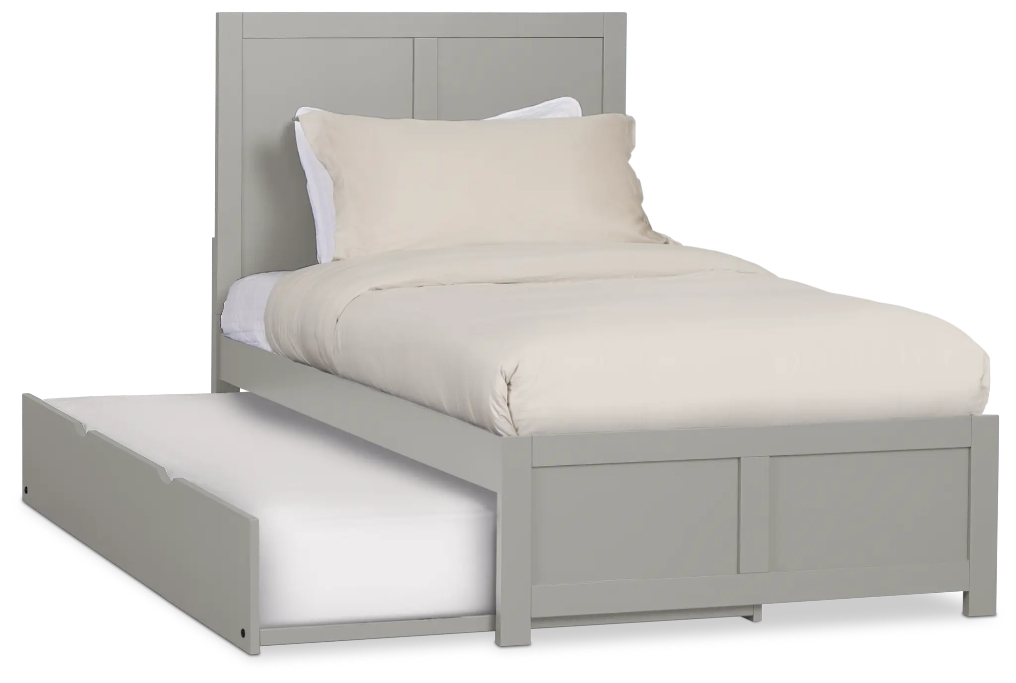 Charleston Gray Panel Trundle Bed Charleston Gray Panel Trundle Bed