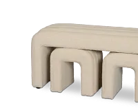 Kindra Beige Bench