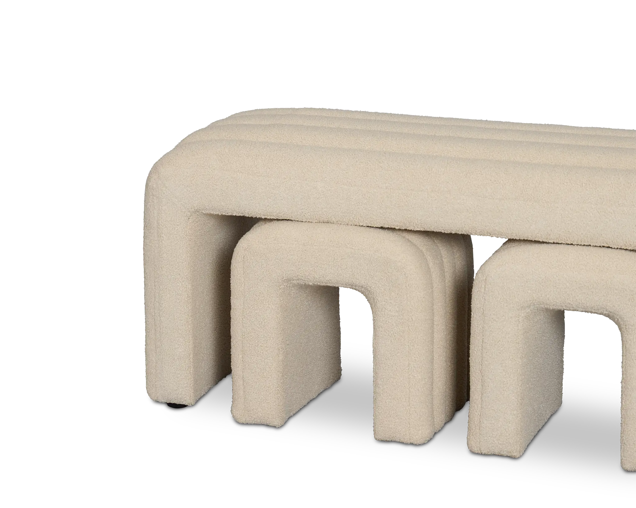 Kindra Beige Bench Kindra Beige Bench