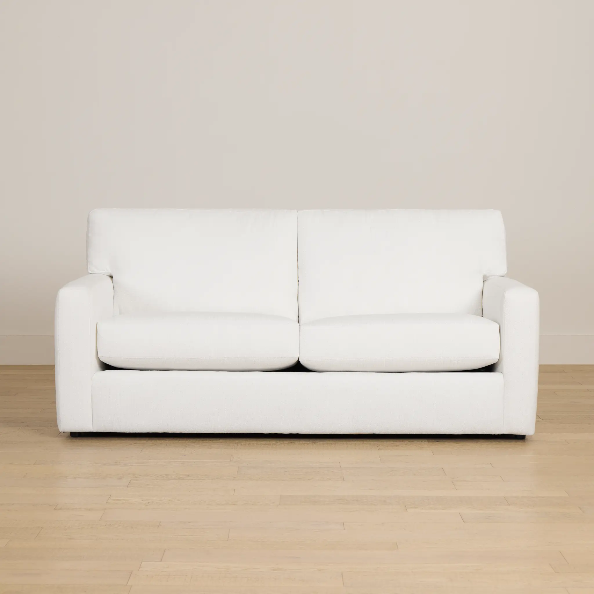 Rhodes White Fabric Cooling Memory Foam Sleeper Rhodes White Fabric Cooling Memory Foam Sleeper