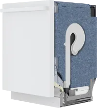 Bosch 800 Series White 24" Built In Dishwasher