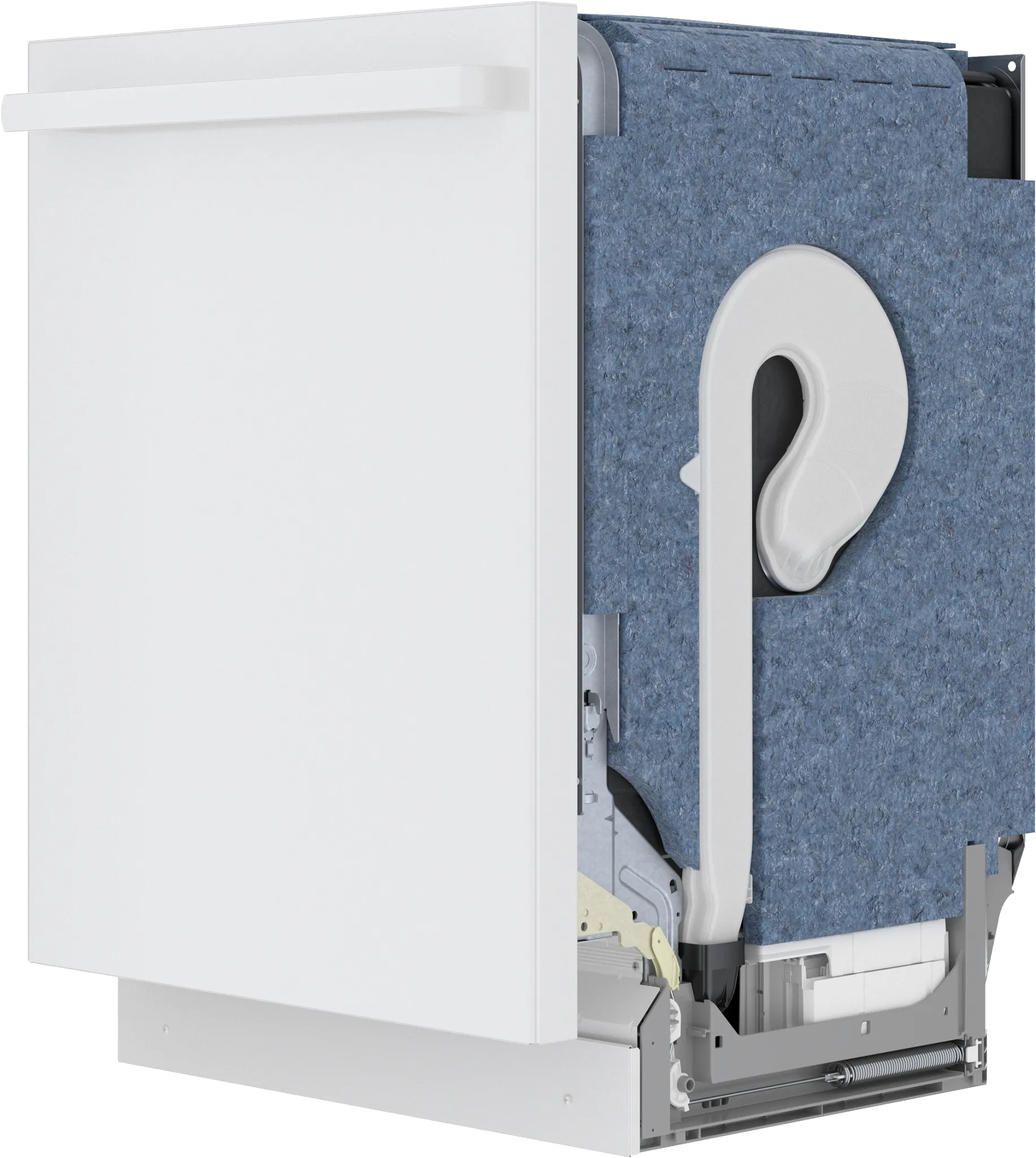 Bosch 800 Series White 24" Built In Dishwasher