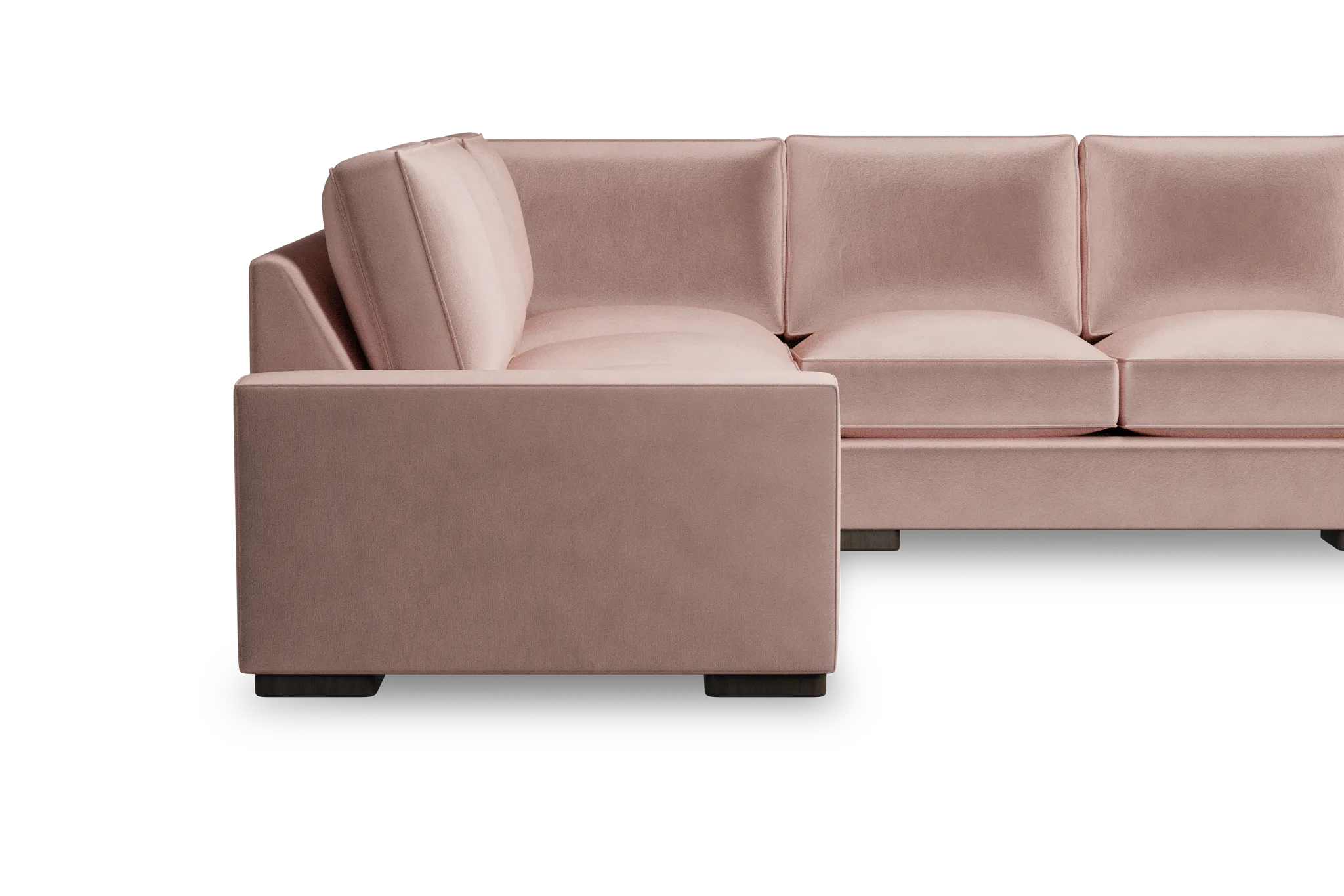 Edgewater Joya Light Pink Medium Right Chaise Sectional