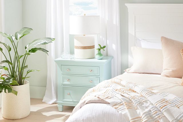 Cape Cod Teal Nightstand