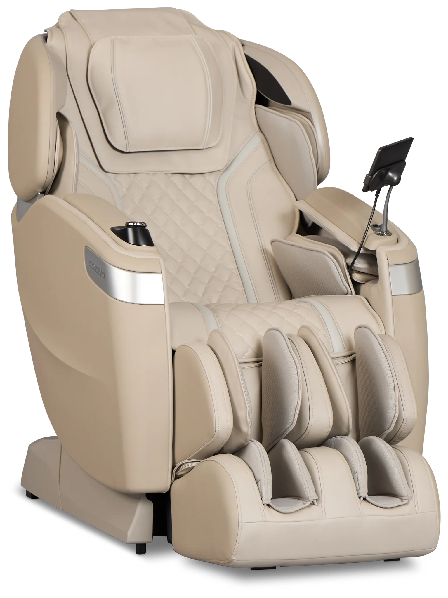 Qi Se Duo Light Beige Micro Massage Chair