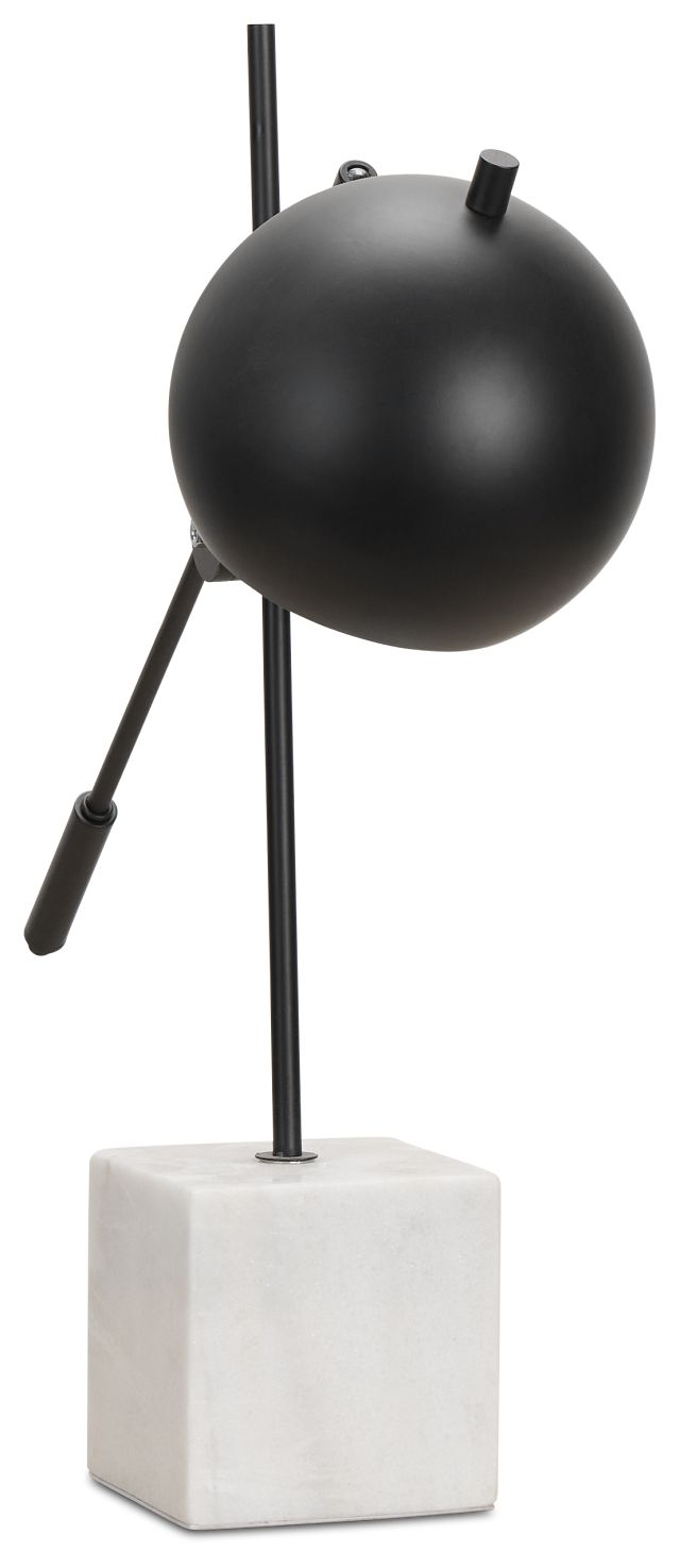 Kai Black Table Lamp