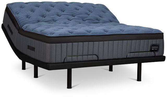 Kevin Charles By Sealy Reserve Lux Plush Elite Adjustable Mattress Set