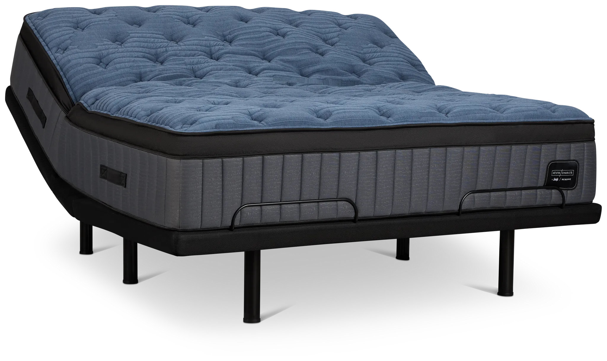 Kevin Charles By Sealy Reserve Lux Plush Elite Adjustable Mattress Set