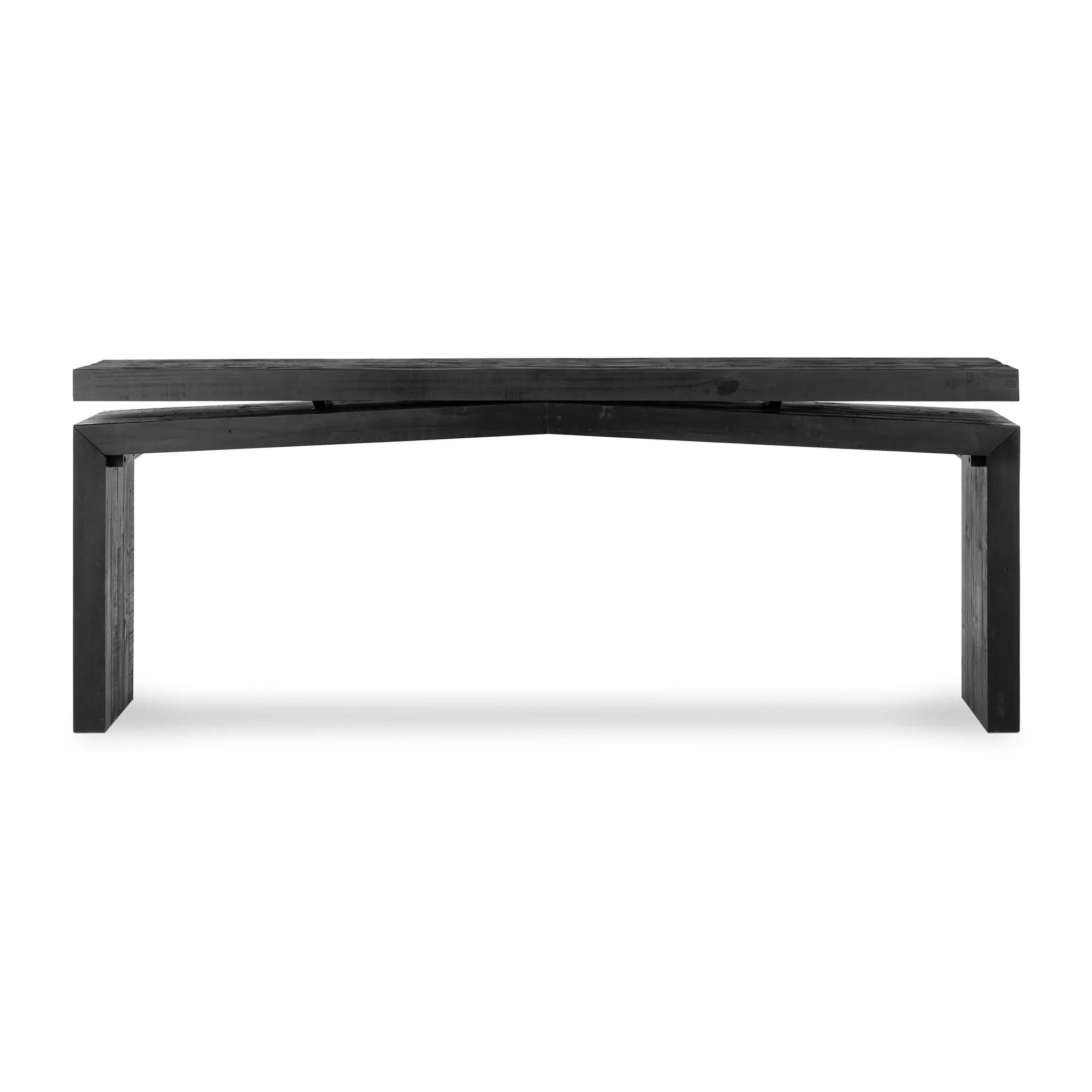 Four Hands Naten Black 94" Console Table Four Hands Naten Black 94" Console Table