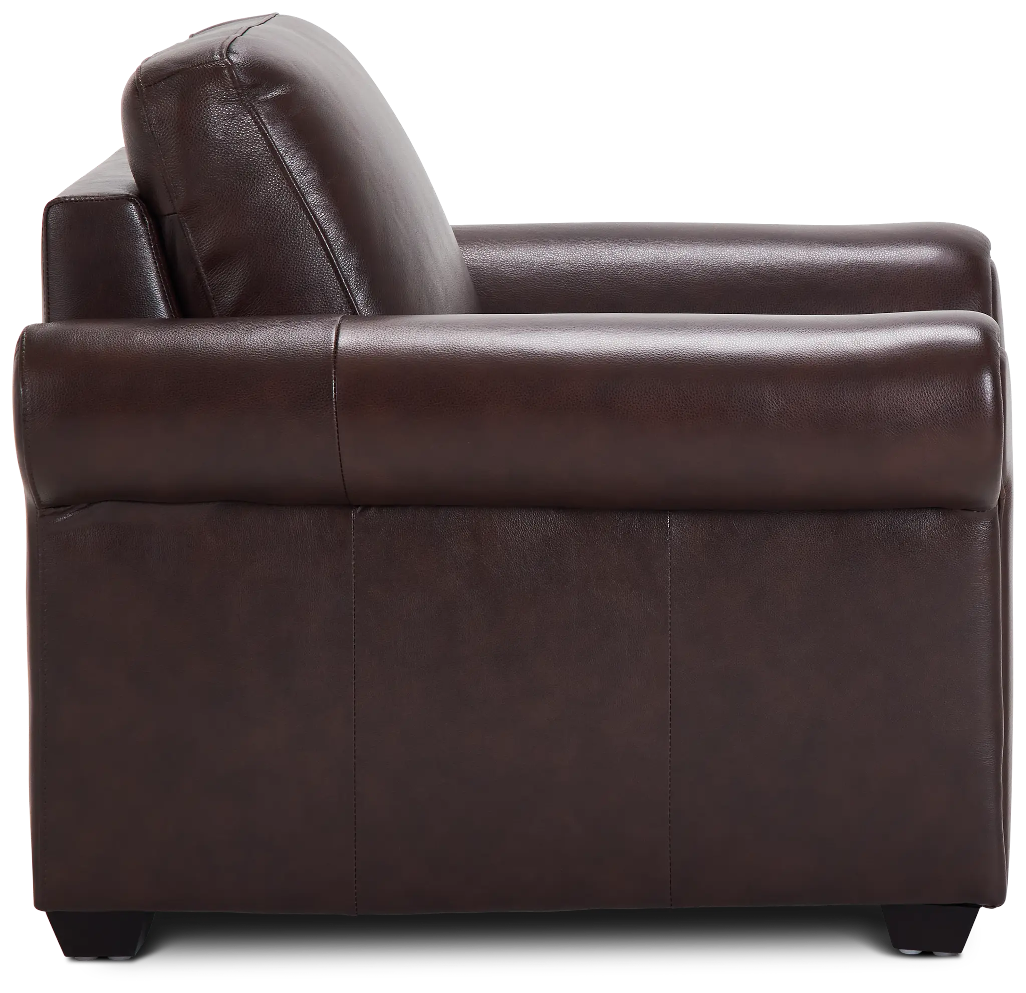 Lincoln Medium Brown Lthr/vinyl Chair Lincoln Medium Brown Lthr/vinyl Chair