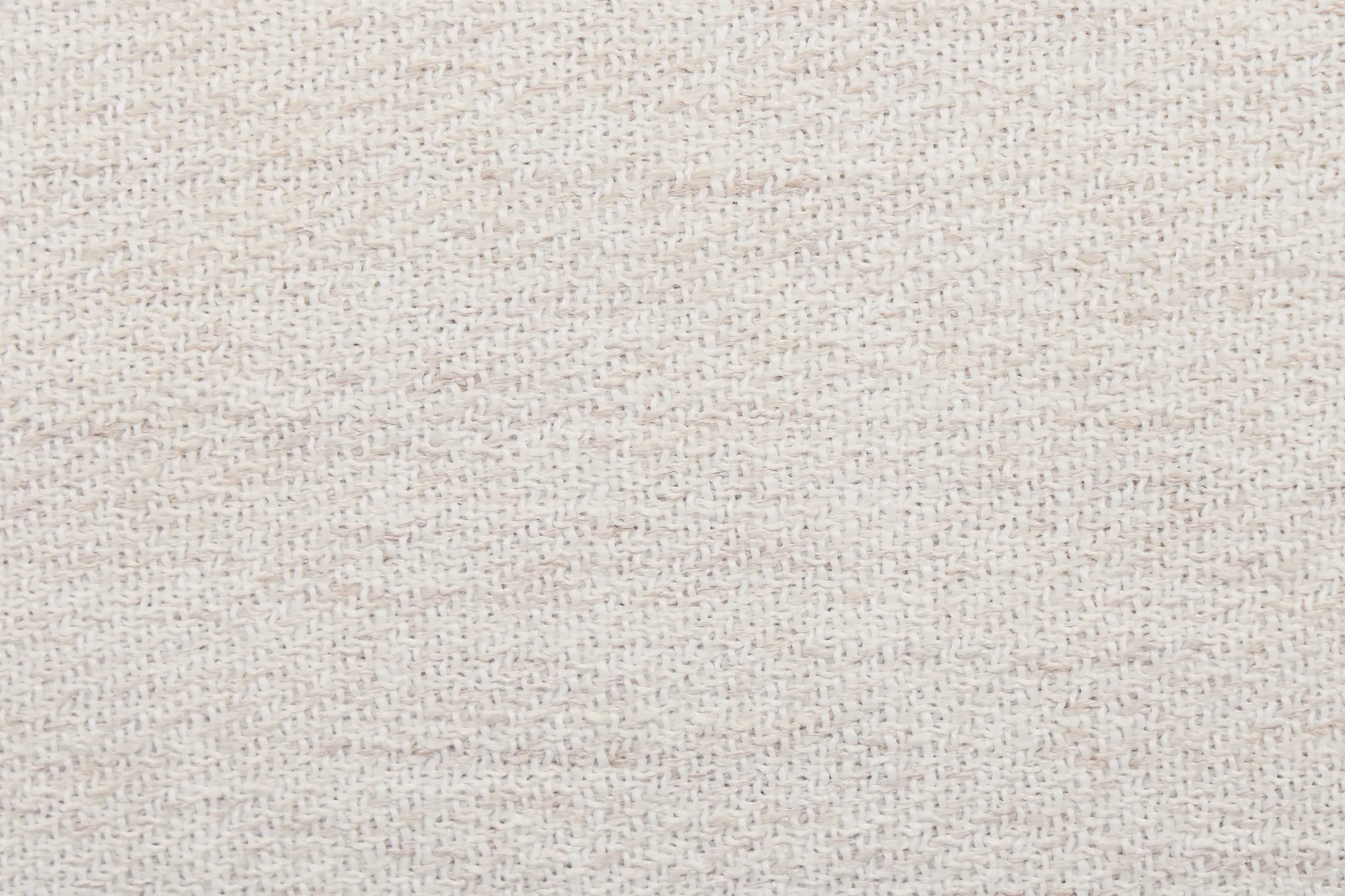 Wesley Light Beige Fabric Ottoman