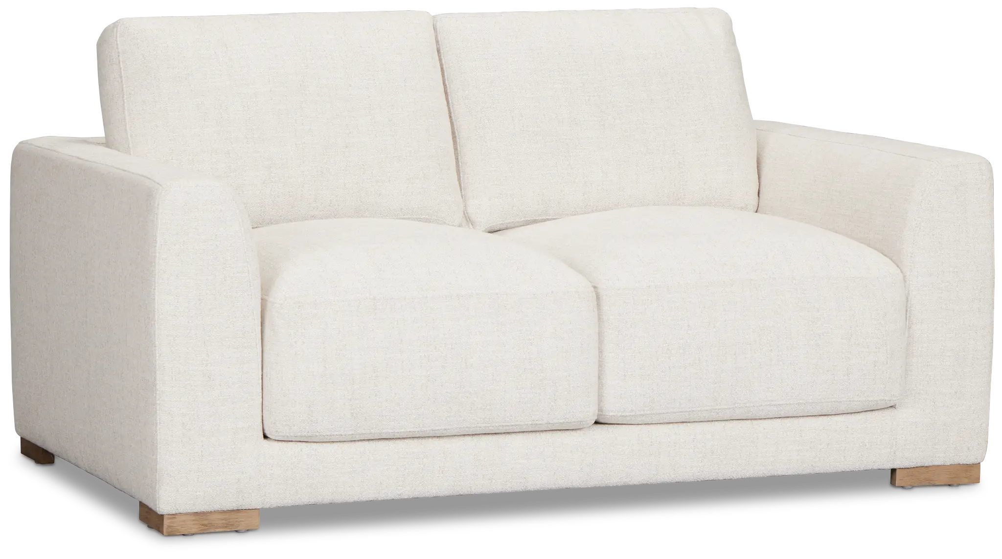 Maeve Light Beige Fabric Loveseat Maeve Light Beige Fabric Loveseat