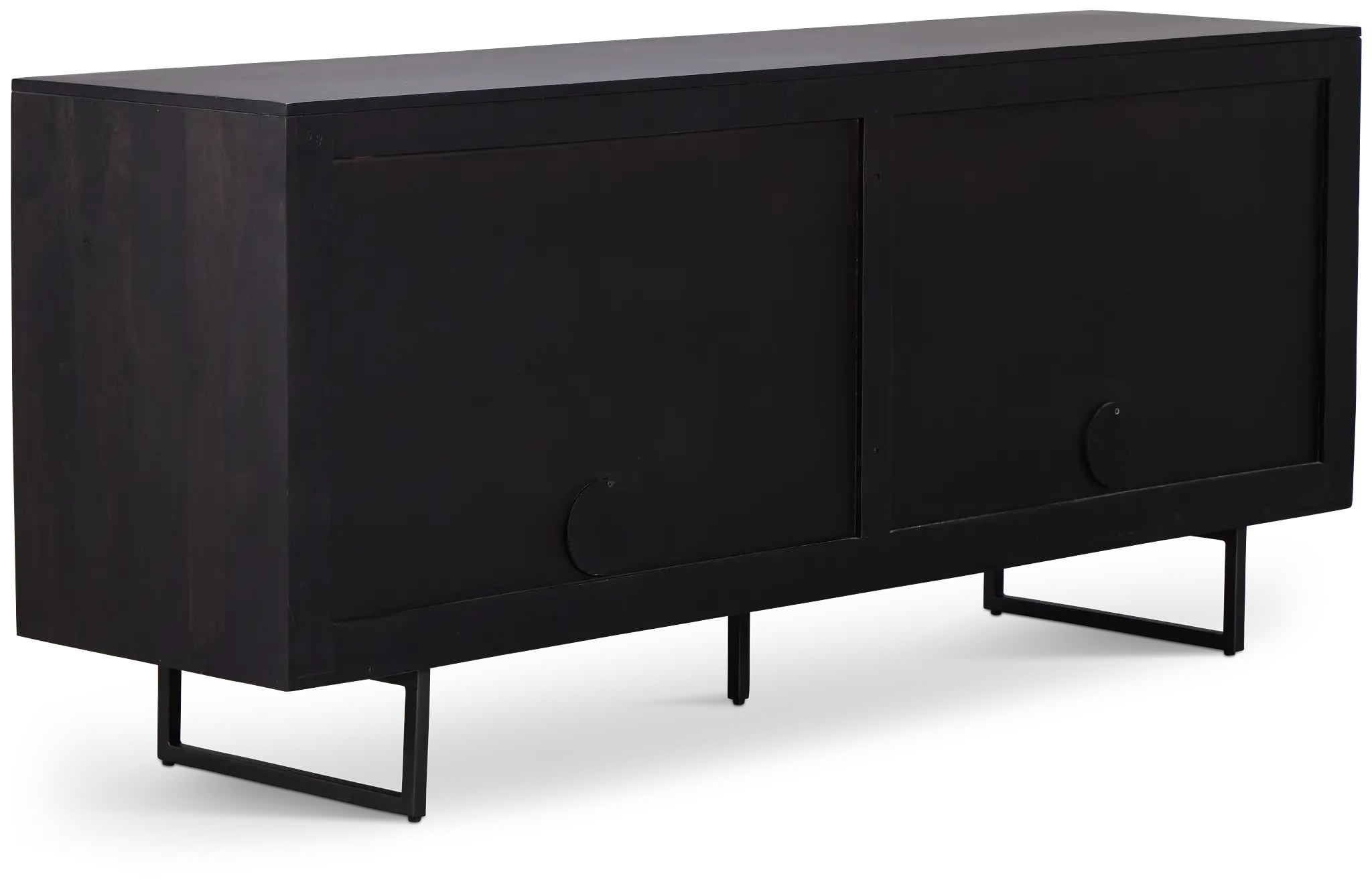 Four Hands Malibu Black Credenza Four Hands Malibu Black Credenza