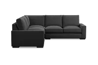 Edgewater Delray Dark Gray Small Two-arm Sectional