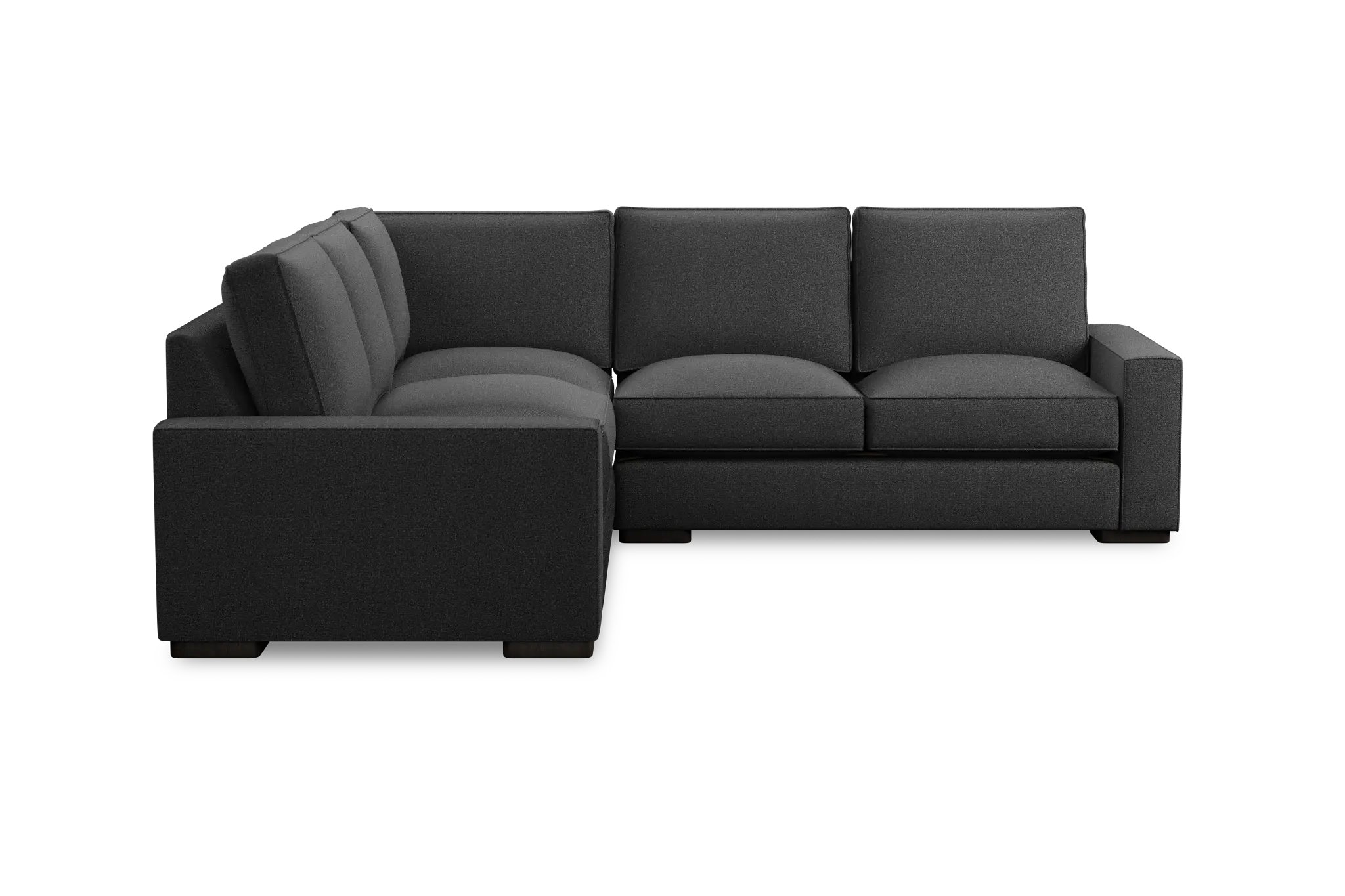 Edgewater Delray Dark Gray Small Two-arm Sectional Edgewater Delray Dark Gray Small Two-arm Sectional